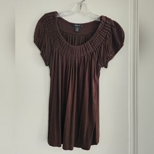 Style & Co Brown shirt. Size Medium